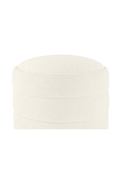 Gazzini Furniture Diana Slim Line Luxury Puf, Silindir
