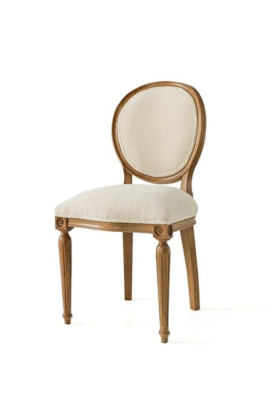 Gazzini Furniture Madalyon Ahşap Klasik Sandalye