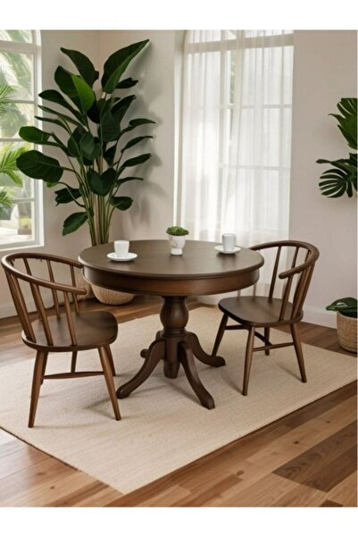 Gazzini Furniture Montclair Baba Ayak Sabit Masa 90x90