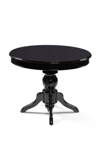 Gazzini Furniture Lindon Baba Ayak Yuvarlak Açılır Masa 90x90