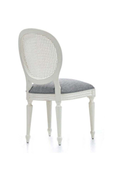 Gazzini Furniture Madalyon Hazeranlı Ahşap Klasik Sandalye