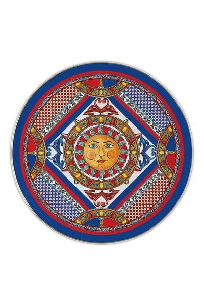 Baci Milano Sole Mio Cake Presentation Plate Porcelain 32.5 cm