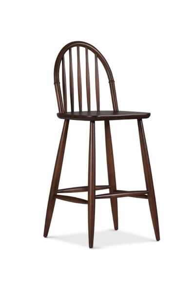 Gazzini Furniture Rustica Ahşap Bar Sandalyesi