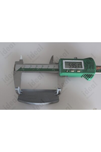 İDEAL OTOMOTİV Audi A3 - A4 - A6 Gri Kol Dayama Kolçak Kapağı Mandalı - 1 Ade...