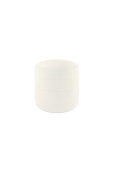 Gazzini Furniture Diana Slim Line Luxury Puf, Silindir