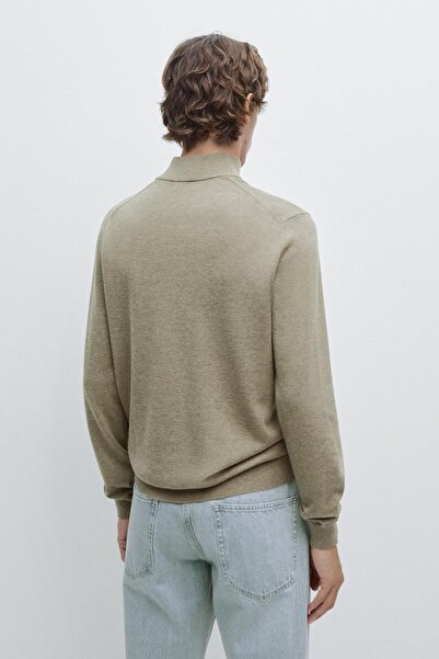 Massimo Dutti Dik yaka triko kazak