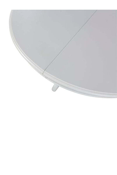 Gazzini Furniture Lindon Baba Ayak Yuvarlak Açılır Masa 90x90