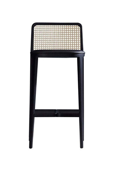 Gazzini Furniture Martha Hazeranlı Ahşap Bar Sandalyesi