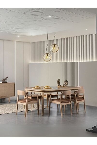 Gazzini Furniture Bien Meşe Yemek Masası 100x190