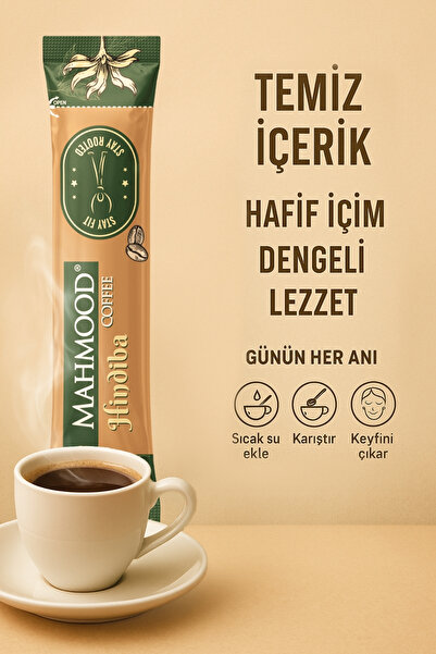 Mahmood Coffee Hindiba Kahvesi 2’li Paket 2g x 48 Stick | %60 Hindiba %40 Kahve