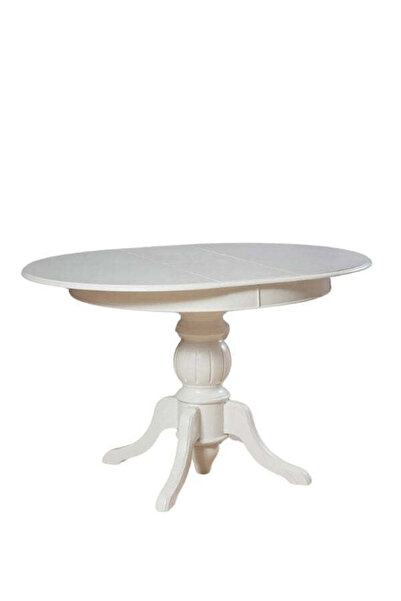 Gazzini Furniture Lindon Baba Ayak Yuvarlak Açılır Masa 110x110