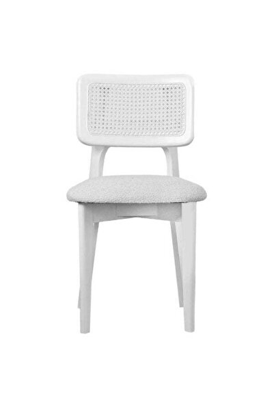 Gazzini Furniture Zeus Hazeranlı Ahşap Bohem Sandalye