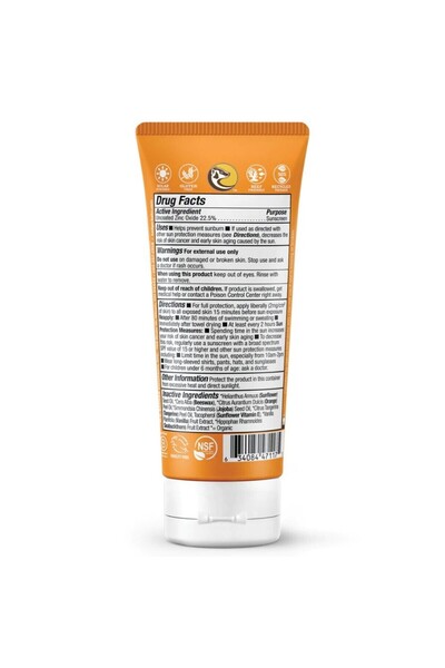 Badger Clear Zinc Children's Sunscreen Spf40