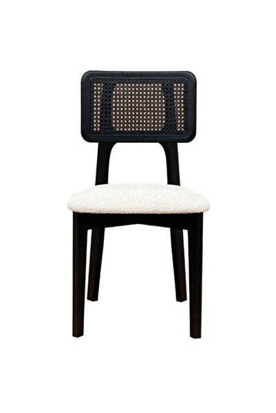 Gazzini Furniture Zeus Hazeranlı Ahşap Bohem Sandalye