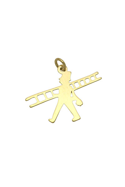 Bijuteria SORELLY Μενταγιόν Lucky Reaper από χρυσό 14 καρατίων