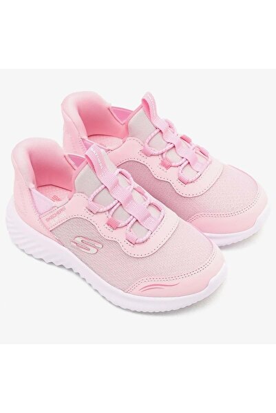 SKECHERS Bounder Slip-İns Simple Cute 303585N Ortopedik Çocuk Spor Ayakkabı PEMBE