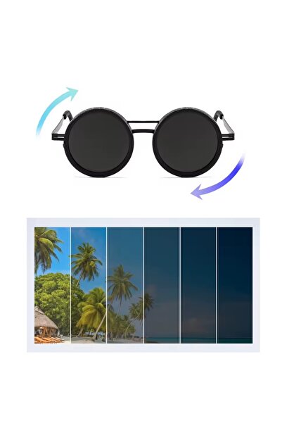 HAANY Sunglasses Adjustable Lenses Polarized 100% Uv Protection Retro Style