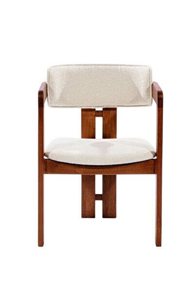 Gazzini Furniture Narvik İskandinav Still T Model Ahşap Sandalye