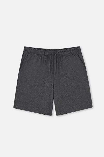 Dagi Modal πλεκτό σορτς - Anthracite Melange