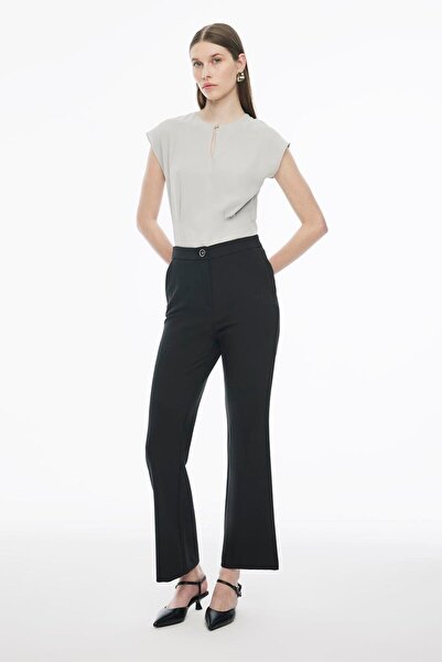 Perspective Black Fiors Pants 1850