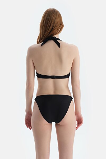 Dagi Black Strapless Bikini Top