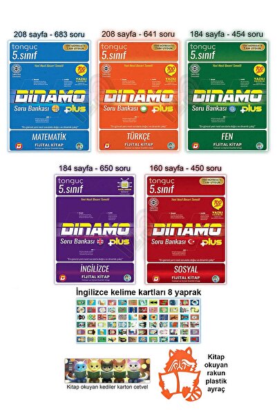 Tonguç Yayınları 5. Sınıf Dinamo Tüm Dersler Soru Bankası Seti 2026