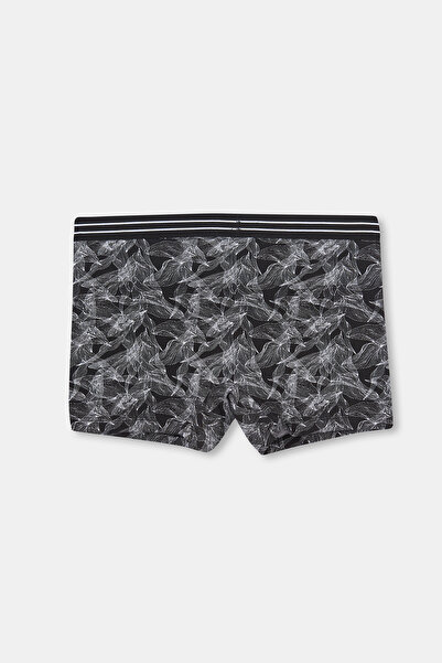 Dagi Μαύρα μοτίβα συμπαγή χτενισμένα βαμβακερά μπόξερ