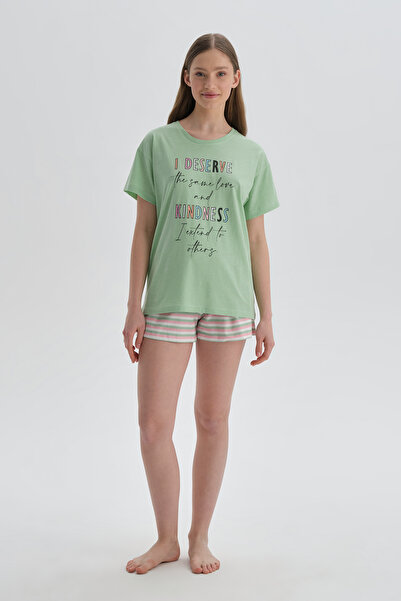 Dagi Green Pajama Set