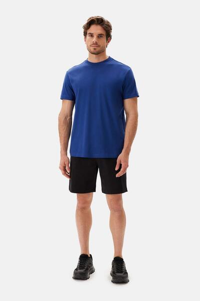 Dagi Black Lace-Up Shorts with Pockets