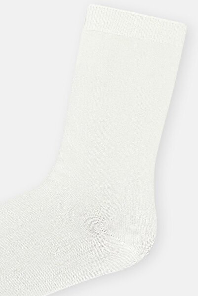 Dagi White Women's - Set of 2 Basic Bamboo Socks
