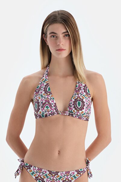 Dagi Multicolor Triangle Wide Bikini Top