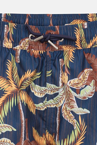 Dagi Πολύχρωμο σχέδιο φύλλων. Μεσαίο σορτς