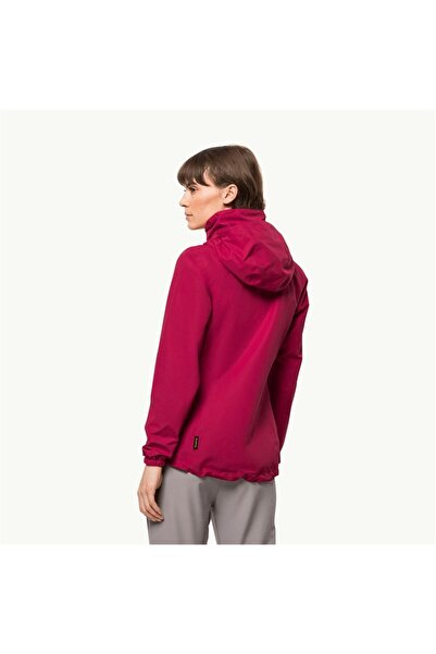 Jack Wolfskin Stormy Point 2L JKT Γυναικείο Μπουφάν 1111202-2160 Cranberry