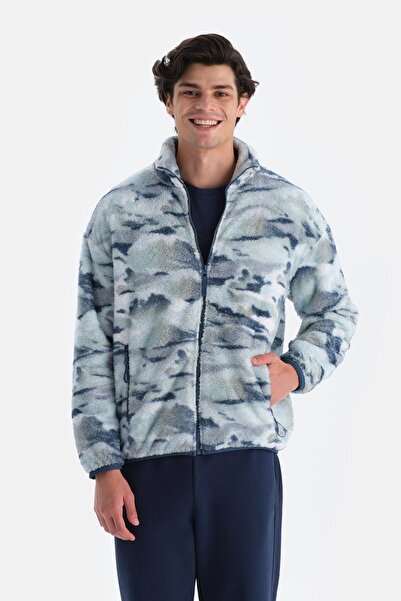 Dagi Синій чоловічий світшот з принтом океану