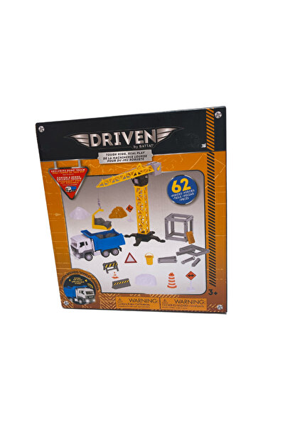 Driven İnşaat Seti / Construction Crane Play Set (62PC)