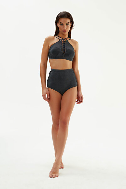 Eros Siyah 2034Esbk Halter Yaka Bikini Tk.