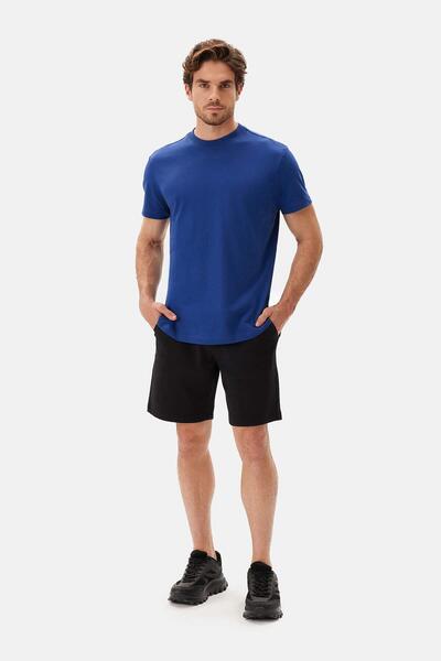 Dagi Black Lace-Up Shorts with Pockets