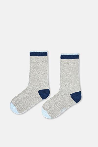 Dagi Navy Blue Boy's 2-Piece Argentine Patterned Socks