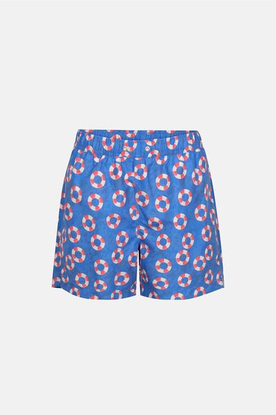 Dagi Multicolor Patterned Short Shorts