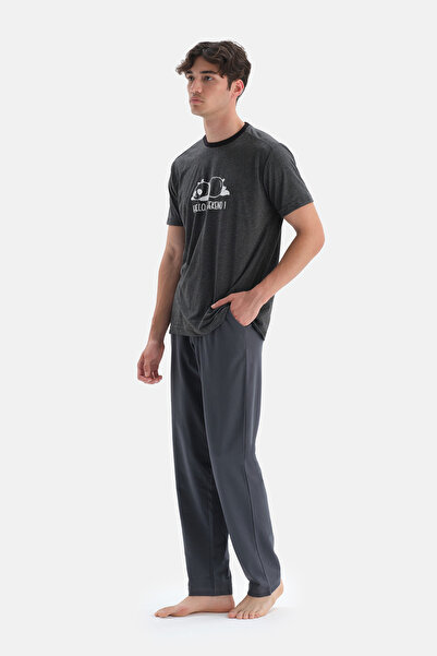 Dagi Μπλουζάκι με κοντό μανίκι με στάμπα από ανθρακί