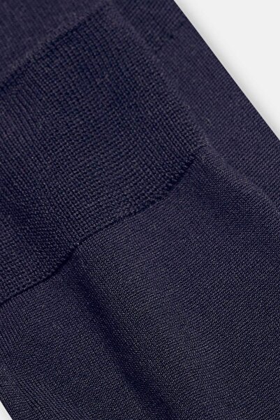 Dagi Navy Blue Men's Mercerized Socks