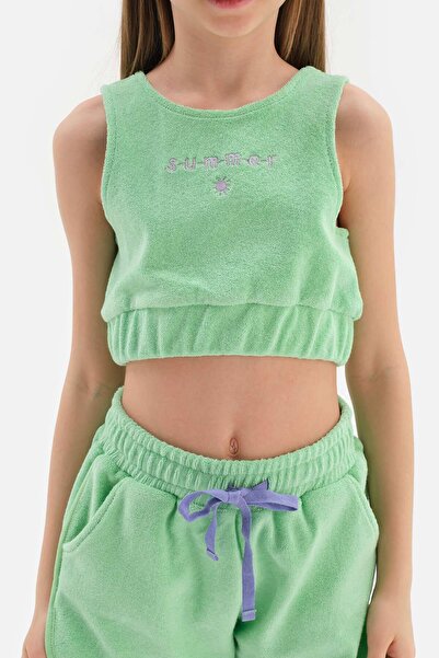 Dagi Green Girl's Towel T-Shirt