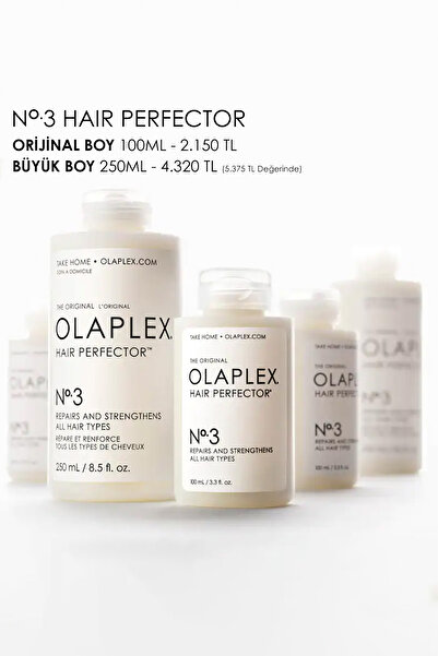 Olaplex No.3 Durulanan Bağ Güçlendirici Bakım 250 ml