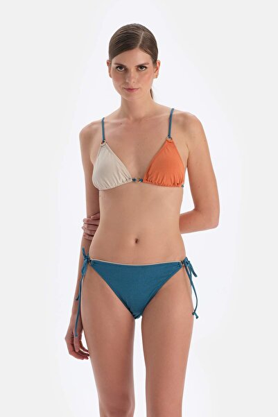 Dagi Μπλε βερυστικό μπλε μπικίνι με χαμηλή μέση