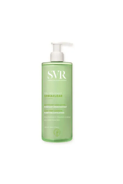 SVR Laboratoires Gel de curățare spumant Sebiaclear SVR Laboratoires, 400 ml