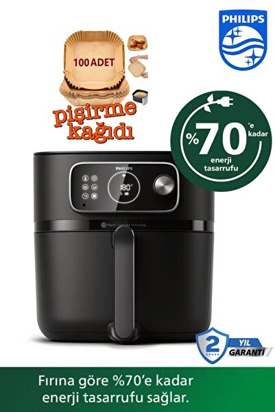 Philips 22'si 1 arada pişirme fonksiyonlu Combi Xxl Connected 7000 Serisi Air...