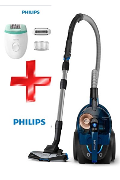 Philips PHİLİPS POWER PRO MAX ULTRA 899 WATT TOZ TORBASIZ SÜPÜRGE + EPİLASYON HEDİYELİ
