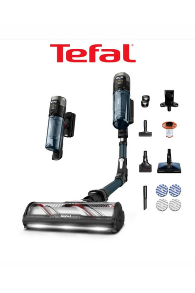 TEFAL ISLAK & KURU Ty9ac X-force Flex 13.60 Allergy Aqua Aerospin Kablosuz Şa...