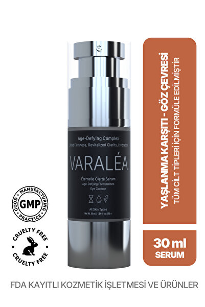 VARALÉA Éternelle Clarté Serum Göz Çevresi & Altı Kırışıklık Morluk Torba St...
