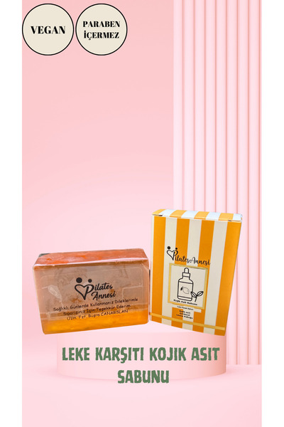 pilatesannesi Anti-Blemish Kojic Acid Facial Soap (Orange Soap)
